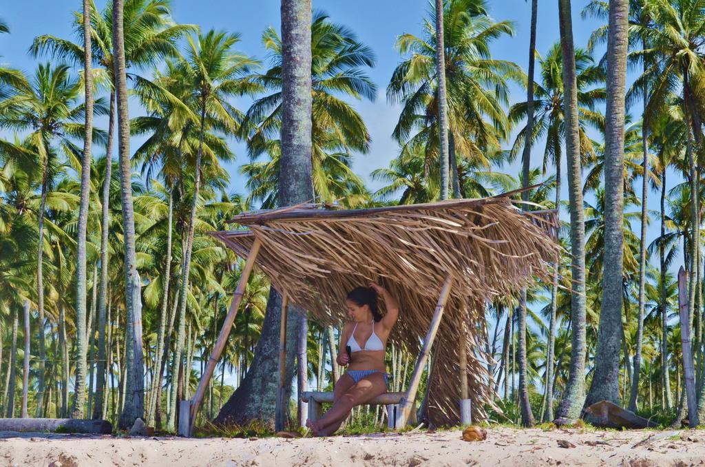 Abaquar Hostel Velha Boipeba ภายนอก รูปภาพ